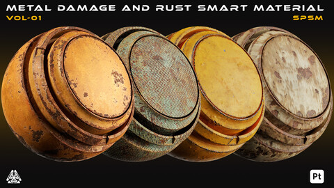 30 Metal damage and rust smart material