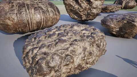 UNREAL ENGINE 5 Rock Pack A