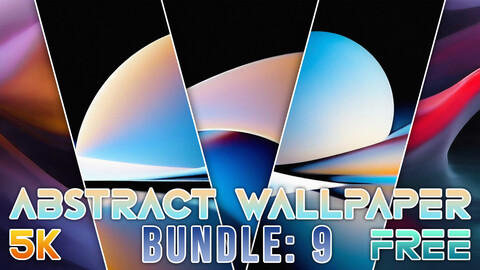 Abstract Wallpaper Bundle | 9 | FREE