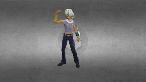 Marik ishtar 3d model yugioh