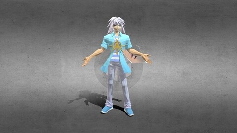 Bakura 3d model yugioh