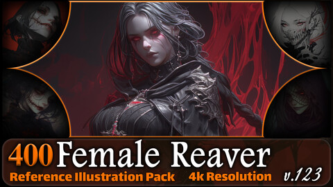 400 Female Reaver Reference Pack | 4K | v.123