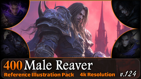 400 Male Reaver Reference Pack | 4K | v.124