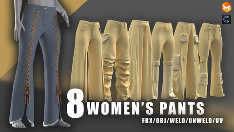 8 women's pants/clo3d/marvelou