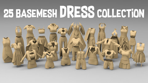 25 basemesh dress collection