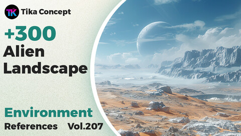 +300 Alien Landscape Environment Concept(4k)