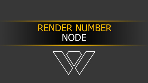 Render Number - Substance Designer Node