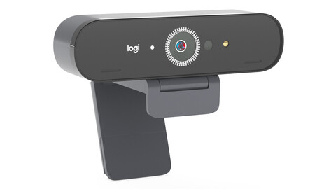 Logitech Brio Ultra HD Pro Business Webcam 3D Model