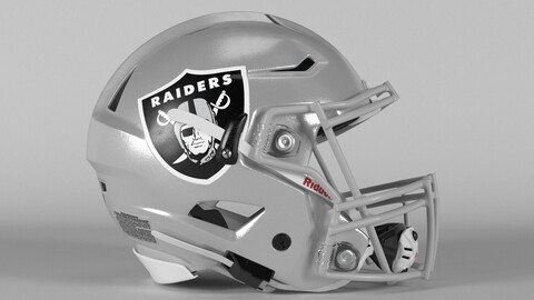 LAS VEGAS RAIDERS Helmet Football AFC WEST PBR