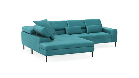 Gallery M Felicia due | corner sofa by Musterring || 3D Model