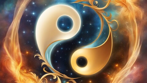 "Équilibre Éternel : Yin et Yang"