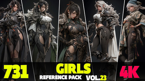 731 4K Girls Reference Pack Vol.23