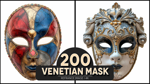 Venetian Mask 4K Reference/Concept Images