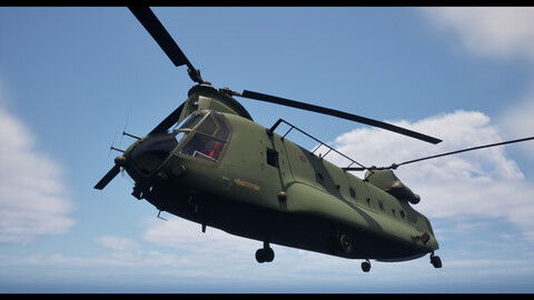 Unreal Engine 5 CH-47 Chinook