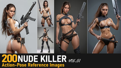 Nude Killer VOL.01 |4K Reference Images