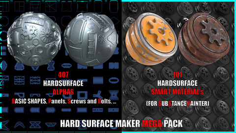 HARD SURFACE MAKER MEGA PACK