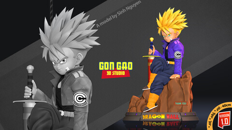 Young Trunks - Dragon Ball Fanart