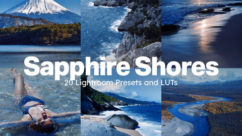 20 Sapphire Shores LUTs & Lightroom Presets