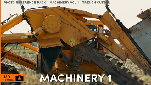 Photo Reference Pack - Machinery VOL.01