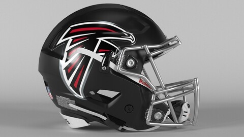 ATLANTA FALCONS Helmet Football NFC SOUTH PBR