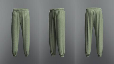 Male Jogger 3D Model