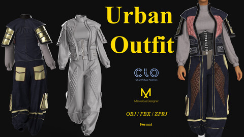 Urban Outfit  / ZPRJ/ OBJ/ FBX