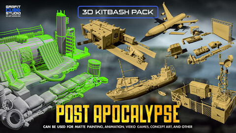 Post Apocalyptic KITBASH Set