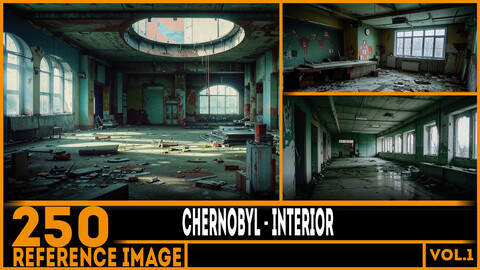 250 ART - Chernobyl Interior - Reference 6K Package vol.1