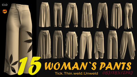 WOMAN`S PANTS