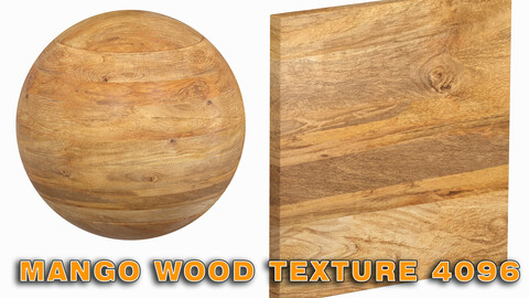 Mango wood material