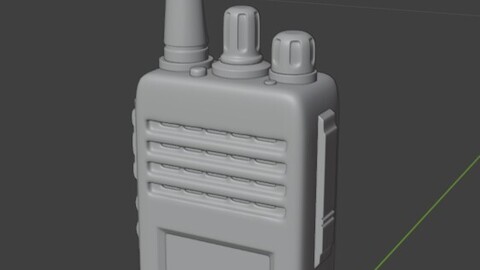 Radio Transmitter 3D Model