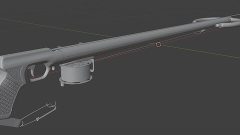 Speargun 3D Model