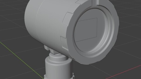 Pressure Transmitter 3D Model