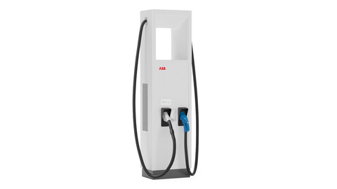 ABB Terra HP 150 350 - 2 EV Electric Car Charger Station | 3D Model