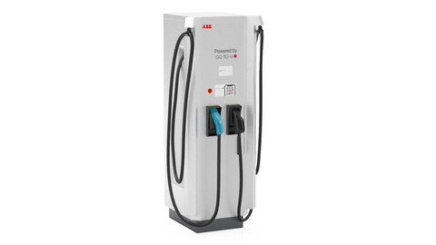 ABB Terra 184 CC DC Fast Charging Station | 3D Model