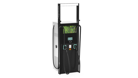 Ingeteam Rapid 180 EV Car Charging Station | 3D Model