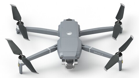 Dji Mavic 2 Pro Drone 3D Model