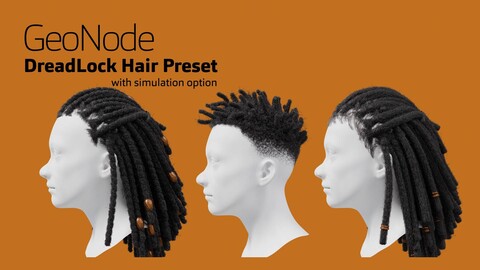 DreadLock Hairstyle Preset