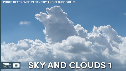 Photo Reference Pack - Sky and Clouds VOL.01