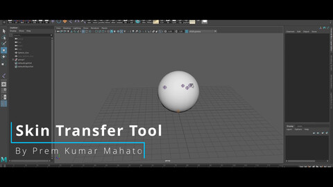 Skin Transfer Tool For Maya