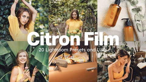 20 Citron Film LUTs & Lightroom Presets