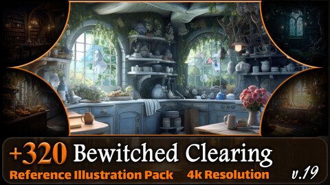 320 Bewitched Clearing Reference Pack | 4K | v.19