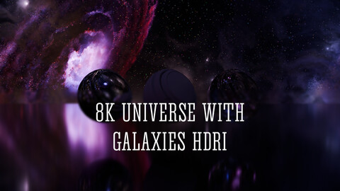 Universe with Galaxies 8k HDRi