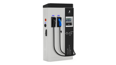 Circutor Raption 50 EV Fast Charging Station | 3D Model