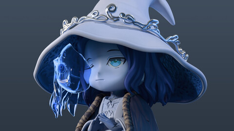 Ranni The Witch - Elden Ring 3d Print Figure