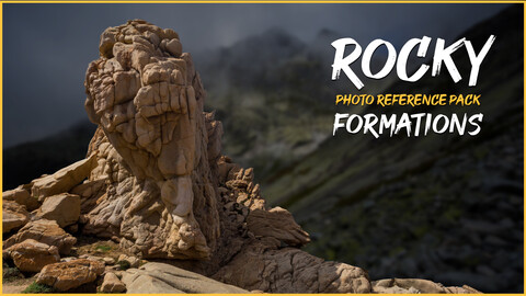 Rocky Formations-Rocky Formations- Photo Reference Pack for Artists 1110 JPEGs