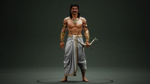 2024 Reallusion 3D Character Contest - SURYAPUTRA KARNA | High Detailed 3D model