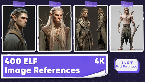 400 Elf Image References - Vol 01