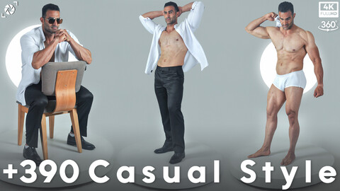 +390 Casual Style Reference Pictures - Vol 01