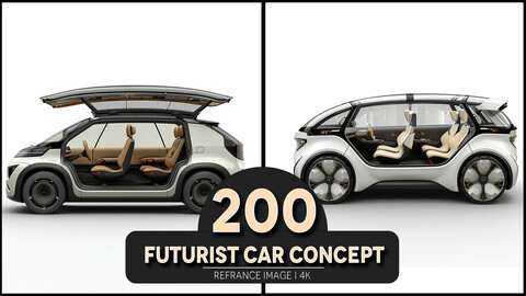 Futurist Car Concept 4K Reference/Concept Images